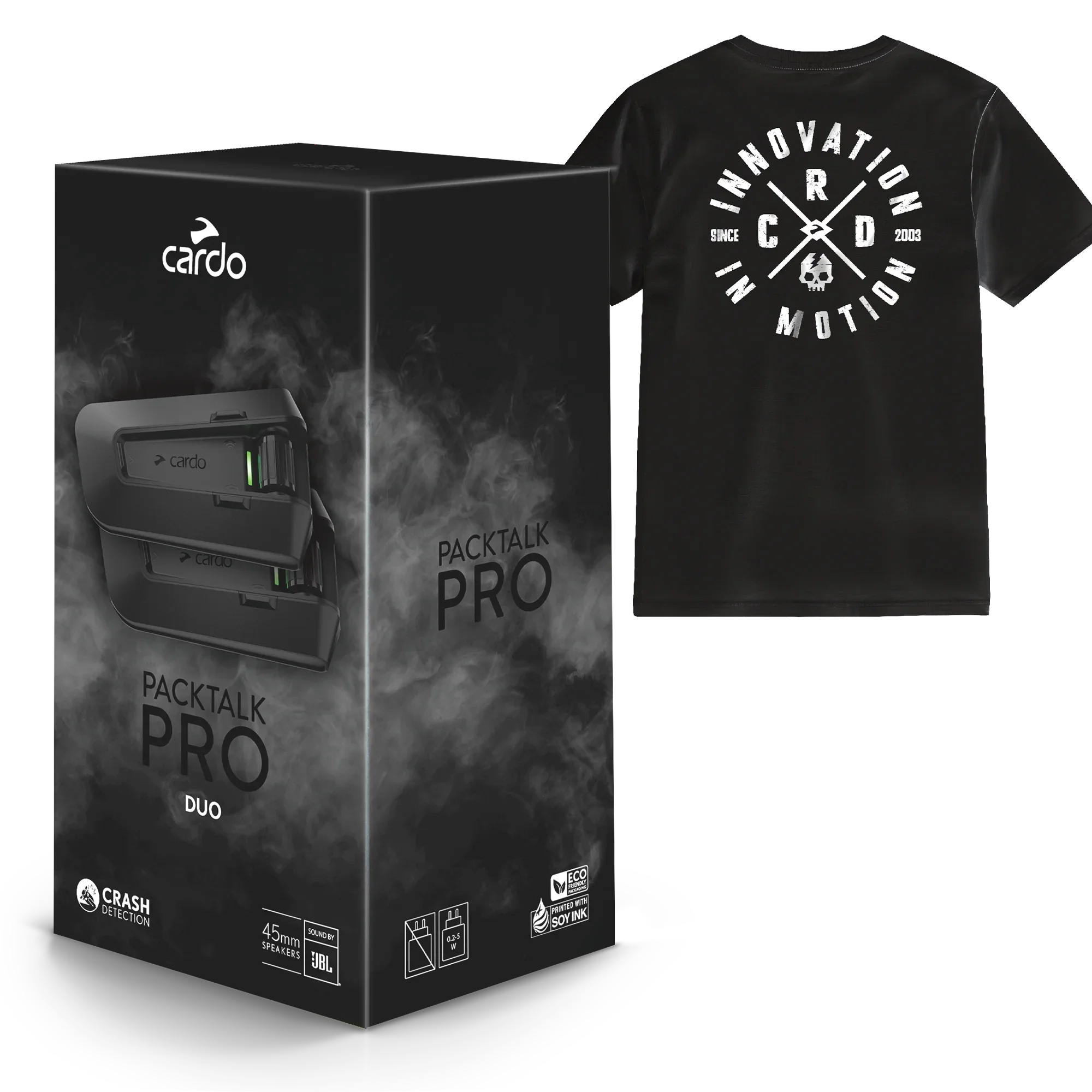 Packtalk Pro + Cardo T-Shirt Bundle - Image 5
